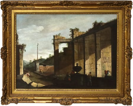 Bernardo Canal — Veduta dell'entroterra veneziano